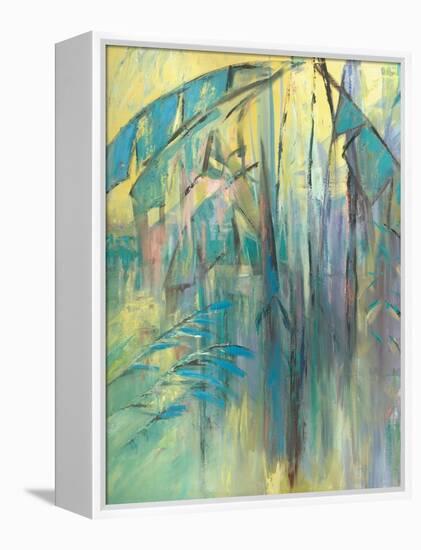 Pastel Jungle Spectrum I-Suzanne Wilkins-Framed Stretched Canvas