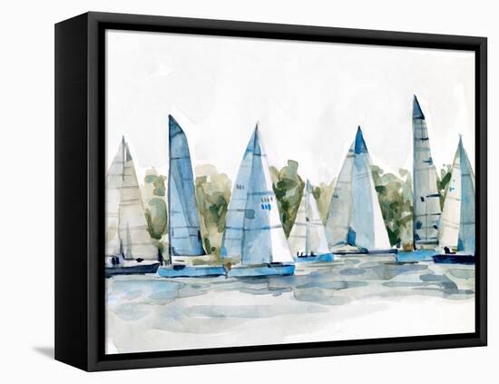 Pastel Marina I-Emma Scarvey-Framed Stretched Canvas