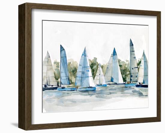 Pastel Marina I-Emma Scarvey-Framed Art Print