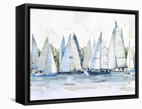 Pastel Marina II-Emma Scarvey-Framed Stretched Canvas