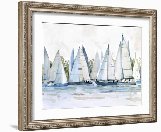Pastel Marina II-Emma Scarvey-Framed Art Print