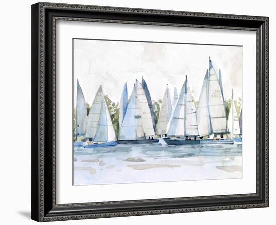 Pastel Marina II-Emma Scarvey-Framed Art Print