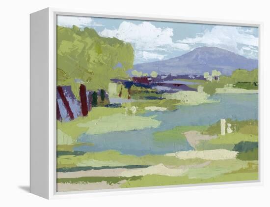 Pastel Marsh I-Grace Popp-Framed Stretched Canvas