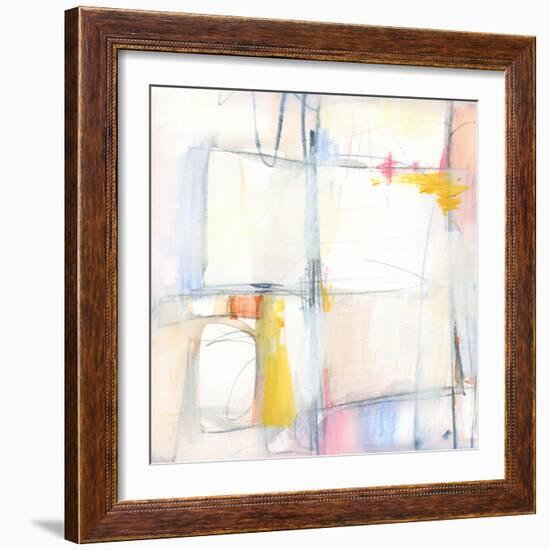 Pastel Meld I-Victoria Barnes-Framed Premium Giclee Print