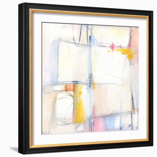 Pastel Meld I-Victoria Barnes-Framed Premium Giclee Print