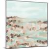 Pastel Mint Vista I-June Vess-Mounted Art Print