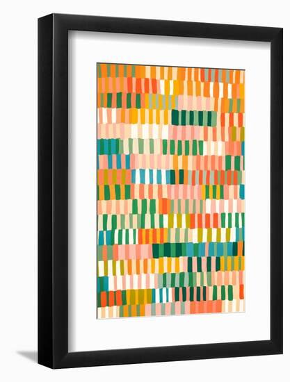 Pastel Mosaic-Gigi Rosado-Framed Photographic Print