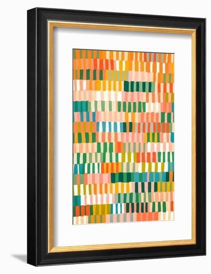 Pastel Mosaic-Gigi Rosado-Framed Photographic Print