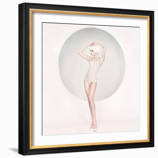 Pastel Muse-Haute Couture-Framed Premium Giclee Print