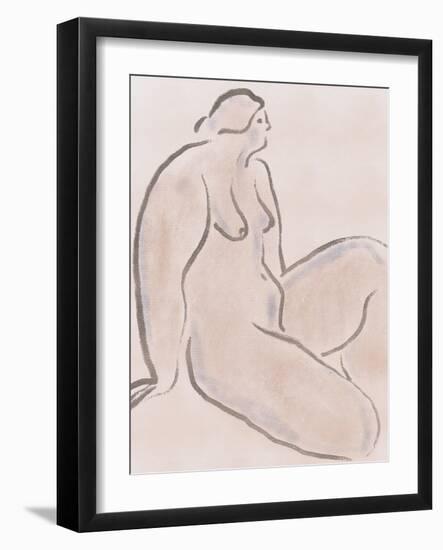 Pastel Nude 06-Little Dean-Framed Photographic Print