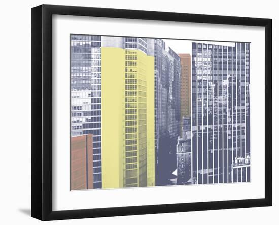 Pastel NYC I-Jeff Pica-Framed Photographic Print