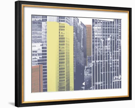 Pastel NYC I-Jeff Pica-Framed Photographic Print