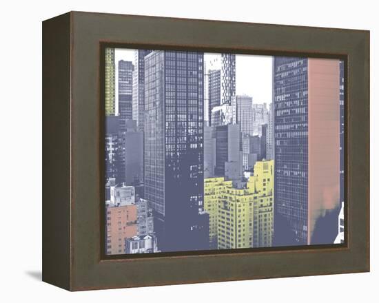 Pastel NYC II-Jeff Pica-Framed Premier Image Canvas