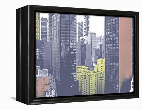 Pastel NYC II-Jeff Pica-Framed Premier Image Canvas