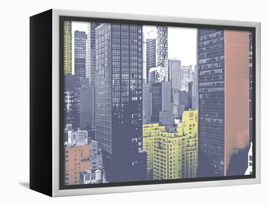 Pastel NYC II-Jeff Pica-Framed Premier Image Canvas