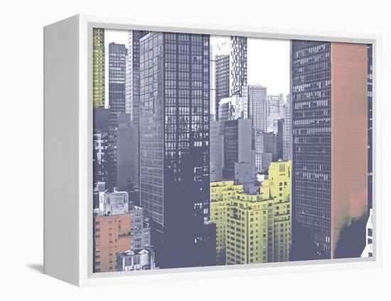 Pastel NYC II-Jeff Pica-Framed Premier Image Canvas