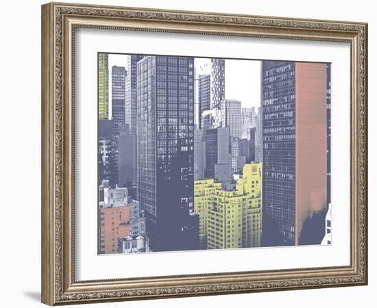 Pastel NYC II-Jeff Pica-Framed Photographic Print