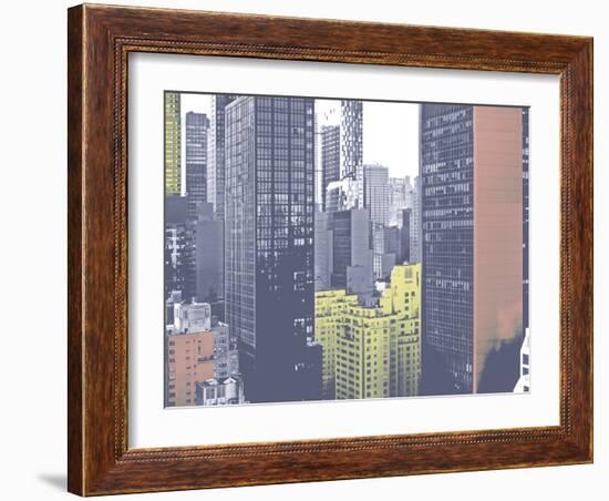 Pastel NYC II-Jeff Pica-Framed Photographic Print