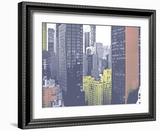 Pastel NYC II-Jeff Pica-Framed Photographic Print