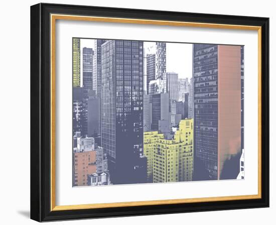 Pastel NYC II-Jeff Pica-Framed Photographic Print