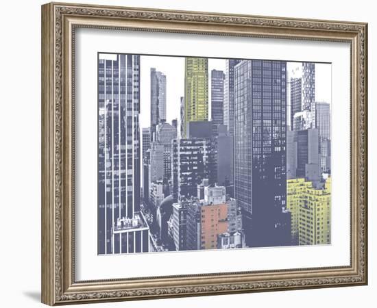 Pastel NYC III-Jeff Pica-Framed Photographic Print