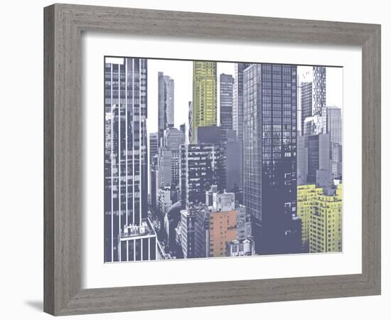 Pastel NYC III-Jeff Pica-Framed Photographic Print