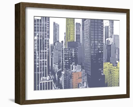 Pastel NYC III-Jeff Pica-Framed Photographic Print