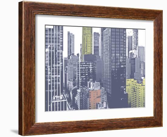 Pastel NYC III-Jeff Pica-Framed Photographic Print