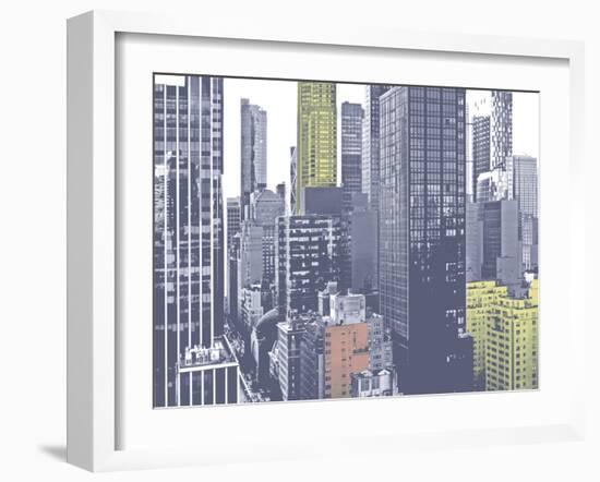 Pastel NYC III-Jeff Pica-Framed Photographic Print