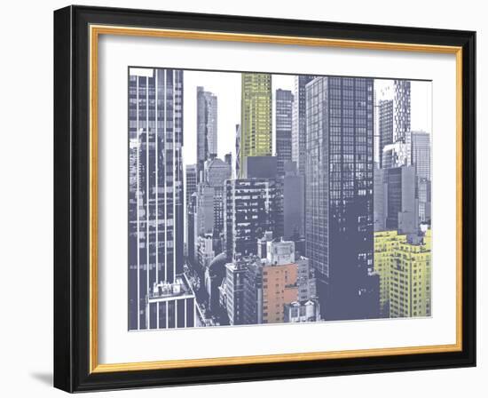 Pastel NYC III-Jeff Pica-Framed Photographic Print