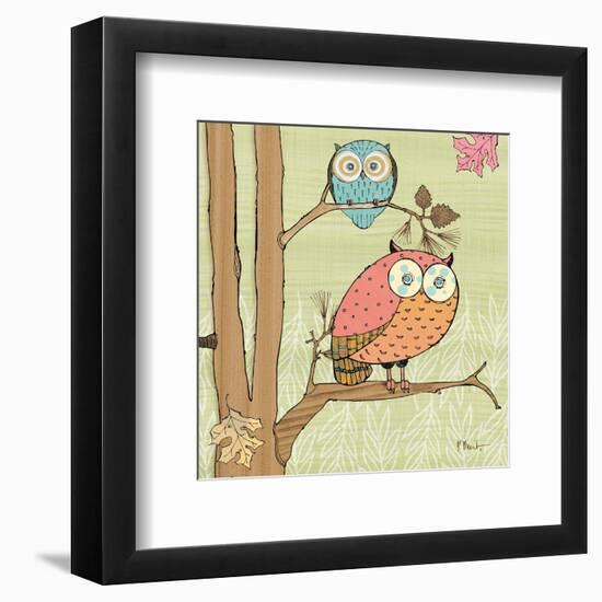 Pastel Owls I-Paul Brent-Framed Art Print