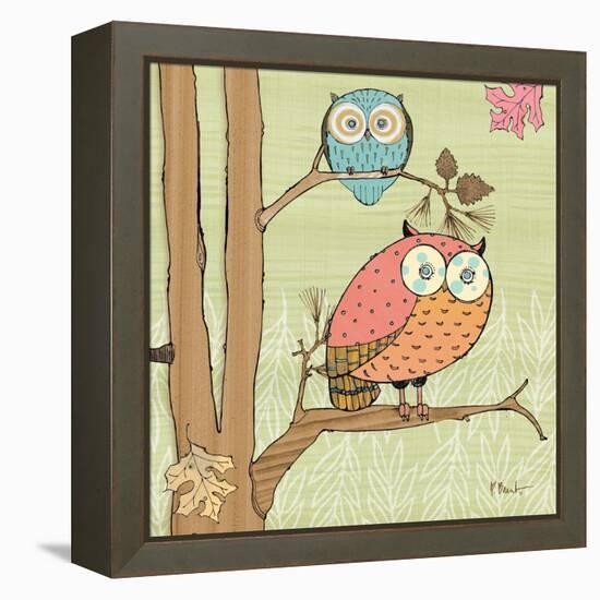 Pastel Owls I-Paul Brent-Framed Stretched Canvas