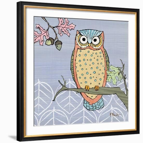 Pastel Owls II-Paul Brent-Framed Art Print