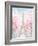 Pastel Paris III-Danhui Nai-Framed Art Print