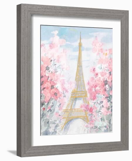 Pastel Paris III-Danhui Nai-Framed Art Print