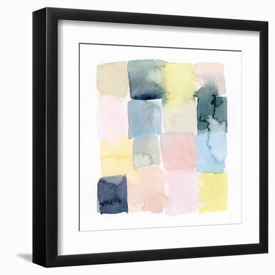 Pastel Patches I-Grace Popp-Framed Art Print