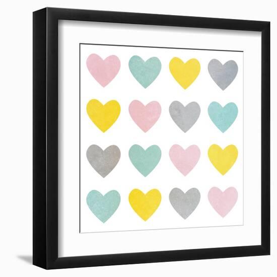 Pastel Pattern I-Sd Graphics Studio-Framed Art Print