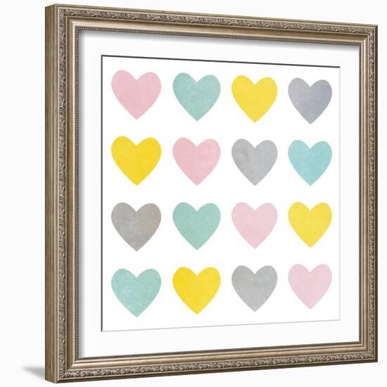 Pastel Pattern I-Sd Graphics Studio-Framed Art Print