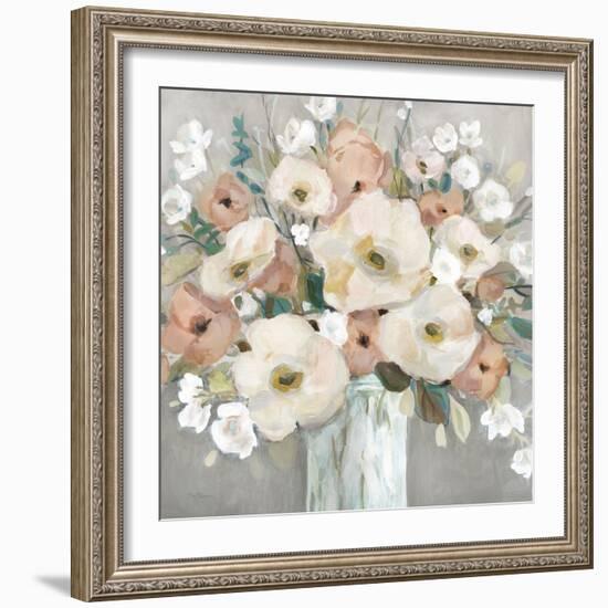 Pastel Poppies-Carol Robinson-Framed Art Print