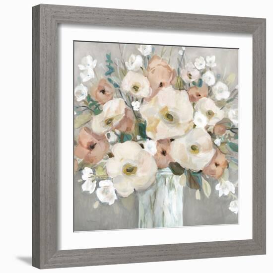Pastel Poppies-Carol Robinson-Framed Art Print
