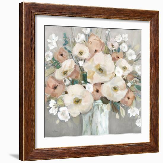 Pastel Poppies-Carol Robinson-Framed Art Print