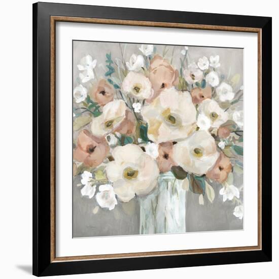 Pastel Poppies-Carol Robinson-Framed Art Print