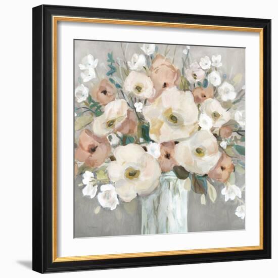 Pastel Poppies-Carol Robinson-Framed Art Print