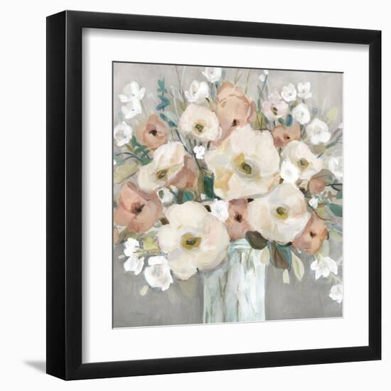 Pastel Poppies-Carol Robinson-Framed Art Print