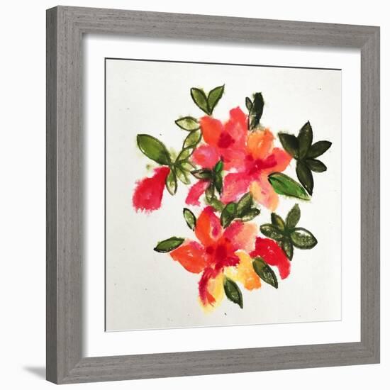 Pastel posy-Sarah Thompson-Engels-Framed Giclee Print