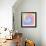 Pastel Rainbow Swirl-Art Licensing Studio-Framed Giclee Print displayed on a wall