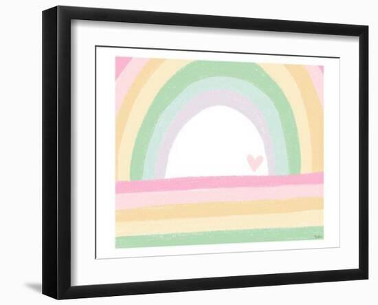 Pastel Rainbow-Gigi Louise-Framed Art Print
