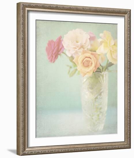 Pastel Roses-Shana Rae-Framed Giclee Print