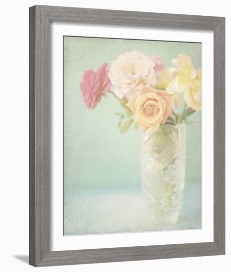 Pastel Roses-Shana Rae-Framed Giclee Print