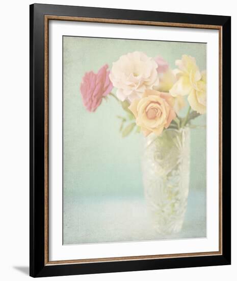 Pastel Roses-Shana Rae-Framed Giclee Print